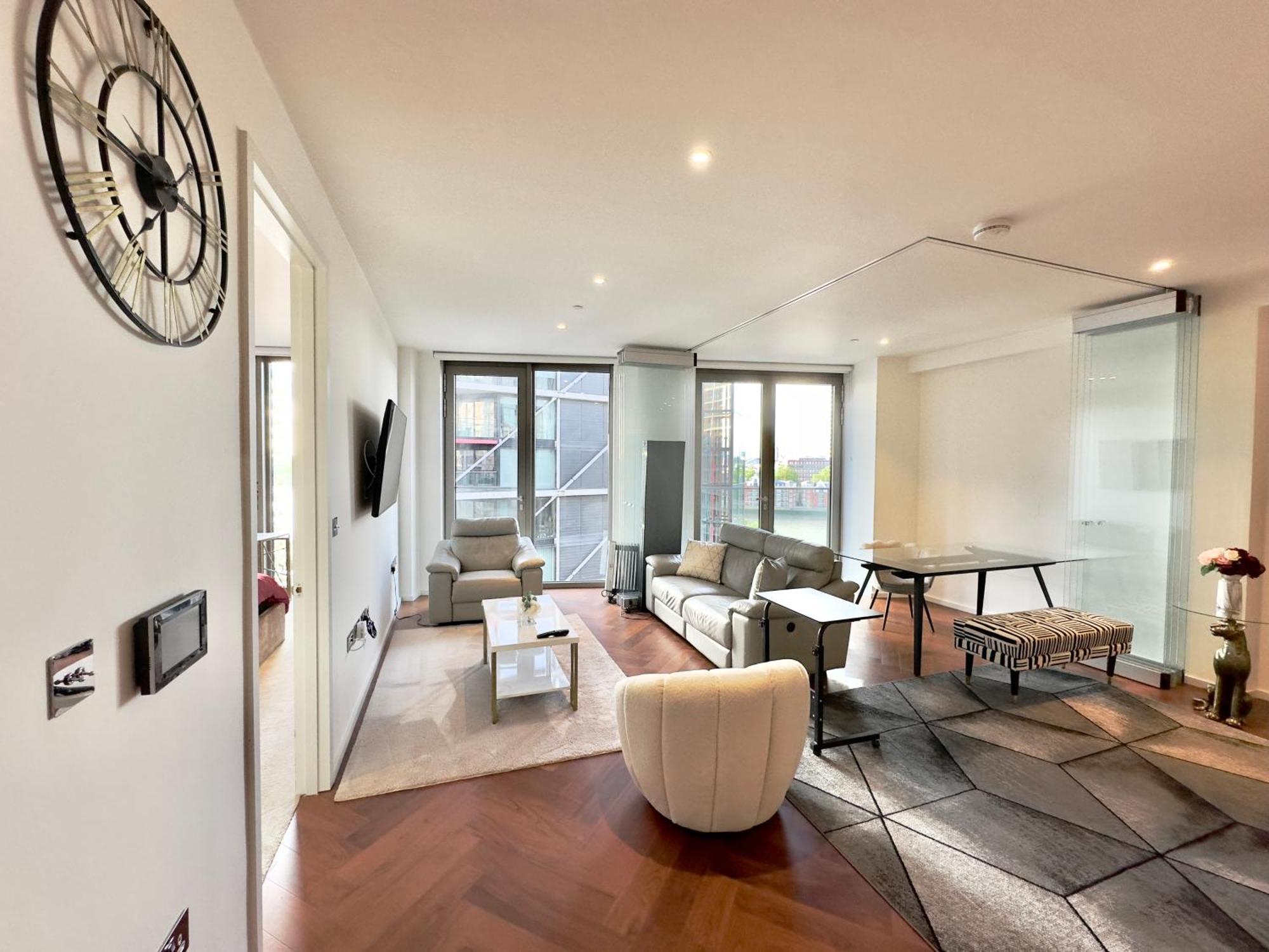 Lavish Penthouse River View Fast Wifi - Luxurylondonstays מראה חיצוני תמונה